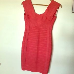 Herve Ledger ICON crisscross cocktail dress